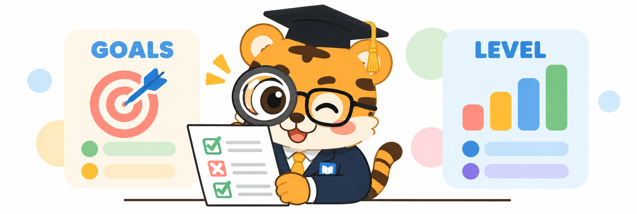 Diagnose IELTS goals and level