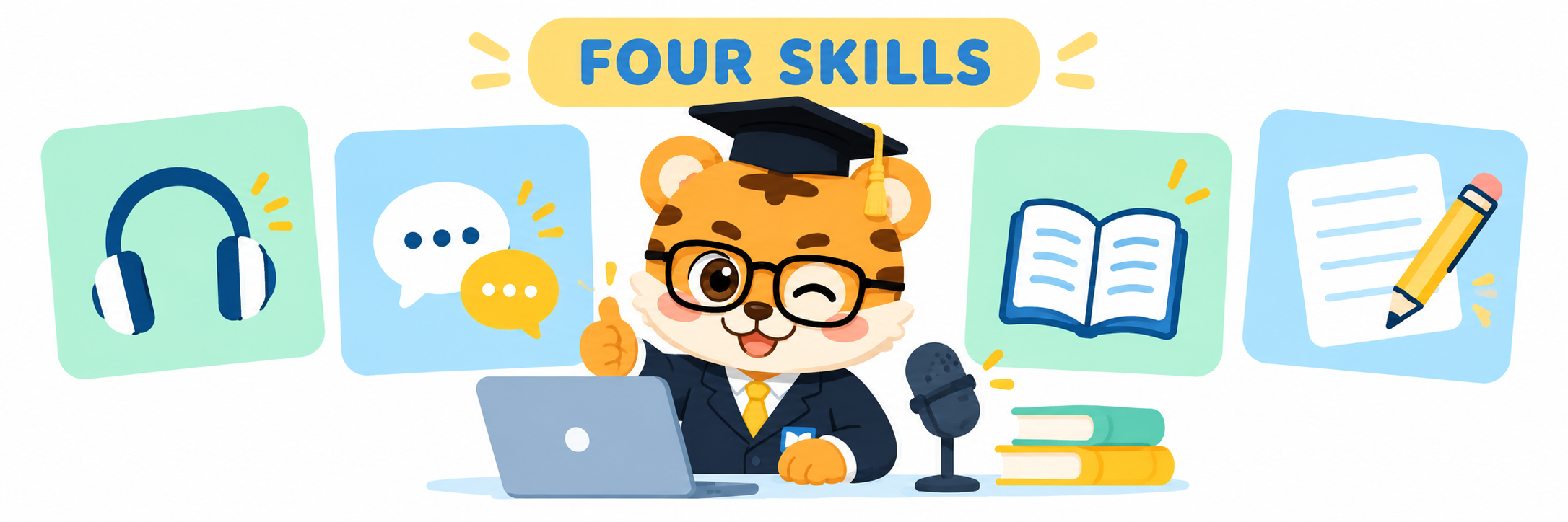 English skills and test formats