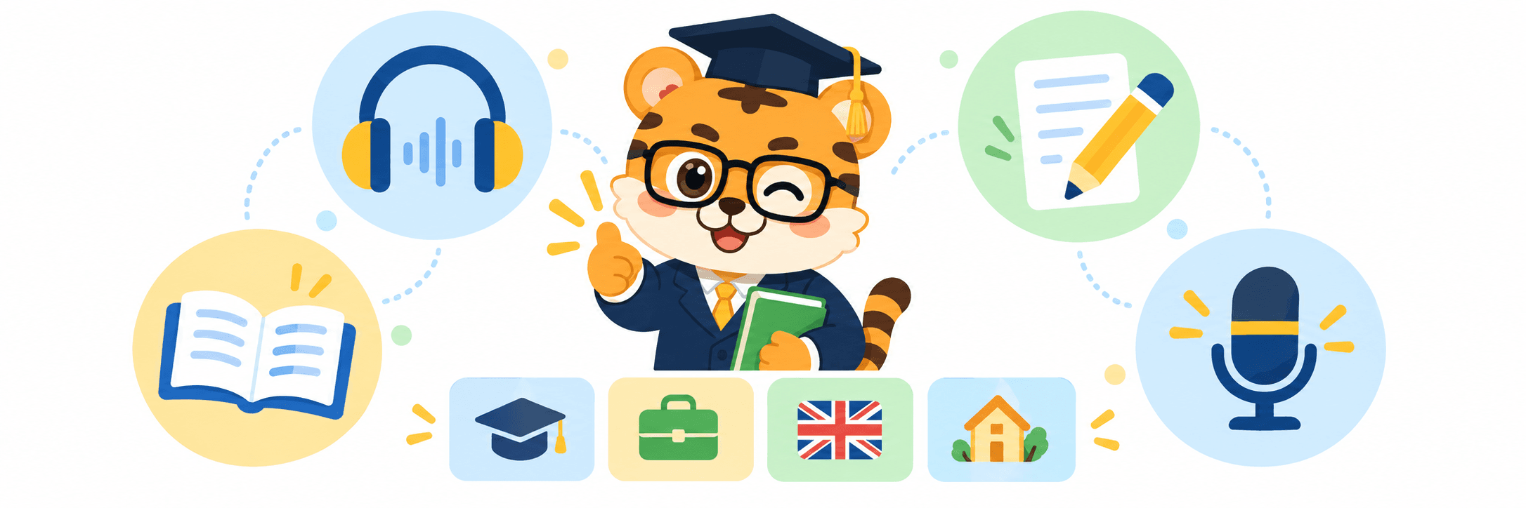 IELTS four skills and test format