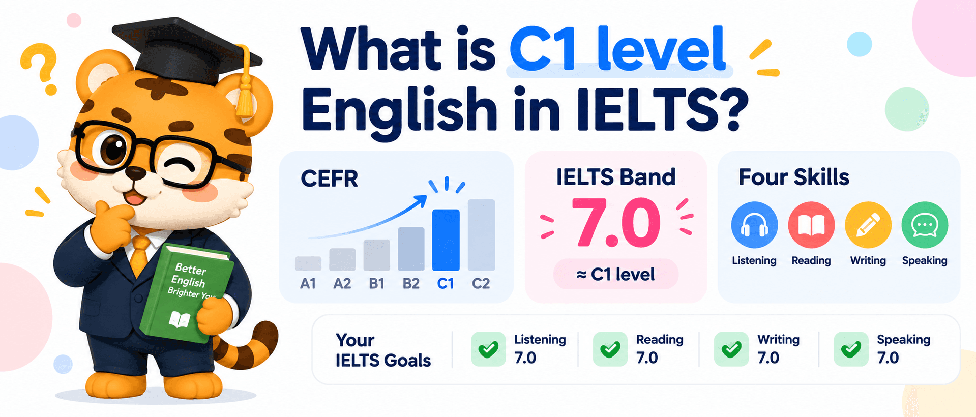 What is C1 level English in IELTS?